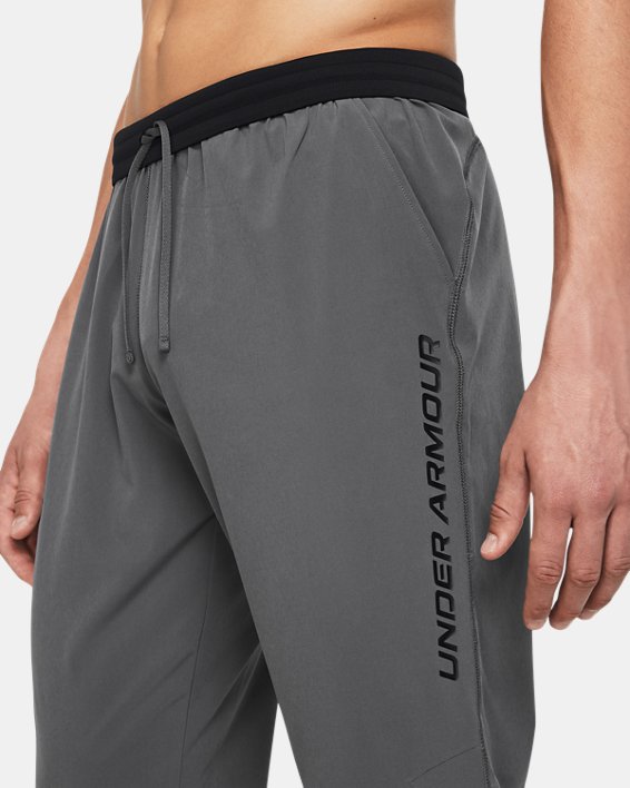 Men's UA Launch Pants, Gray, pdpMainDesktop image number 4